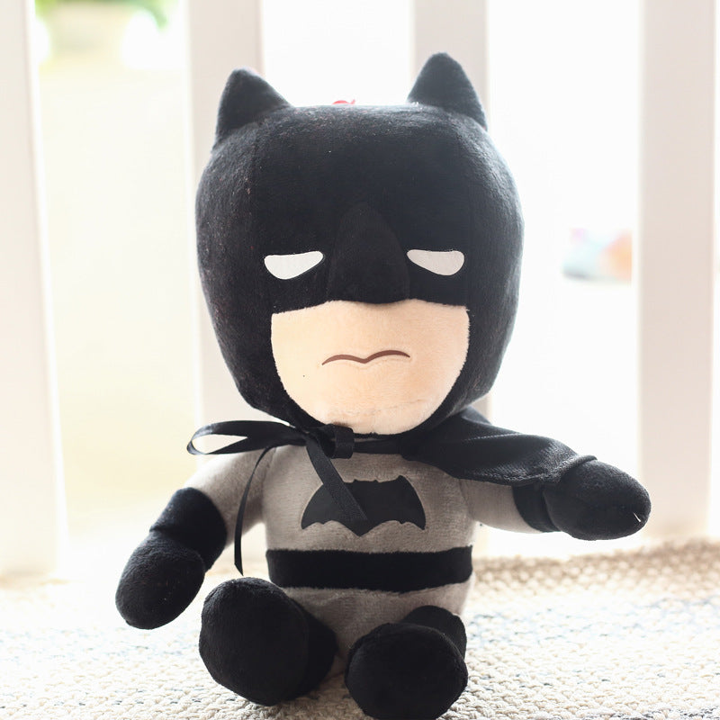 Avengers doll hero plush toy prize claw doll Spider-Man Iron Man Captain America doll