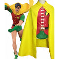 DC Comics Robin Costume Roleplay Outfit Marvel Robin Halloween Stage Performance Costume Wholesale