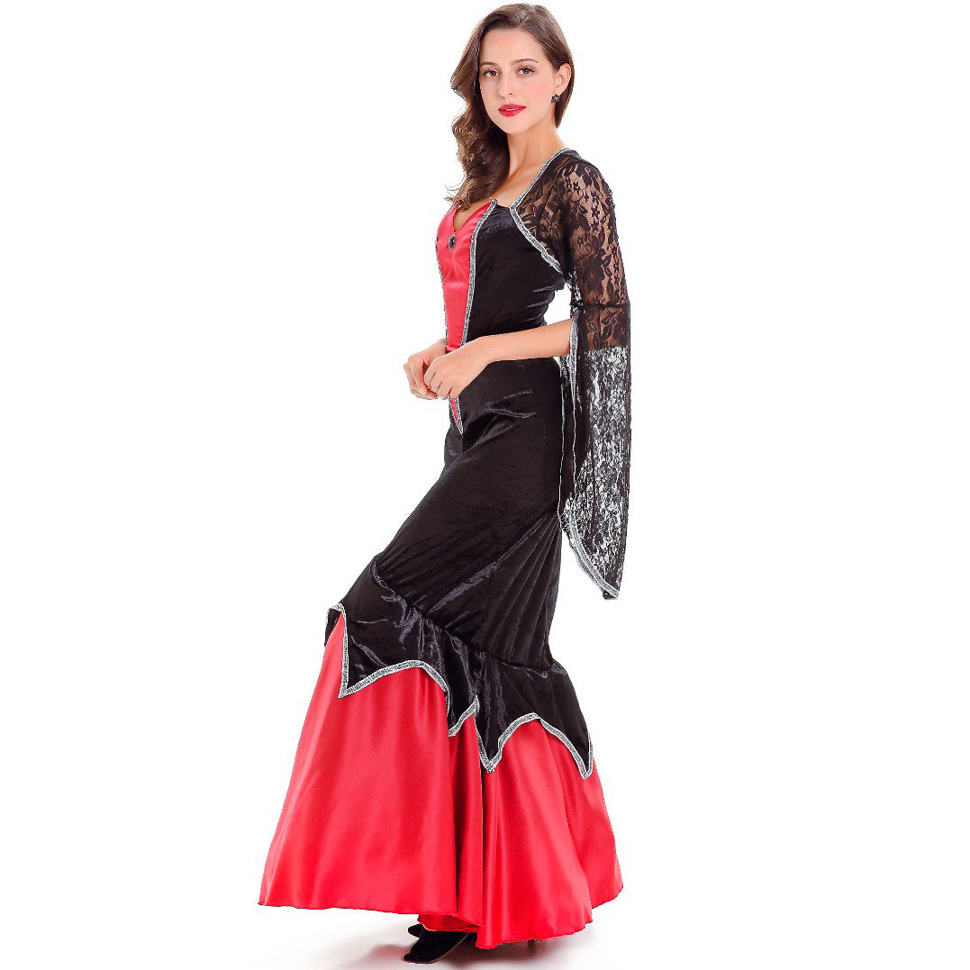 Halloween Vampire Ball Queen Costume