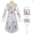 Halloween Cosplay Costume Ghost Bride Hell Goddess Women's Zombie Game Uniform Cosplay Stage Performance Costume