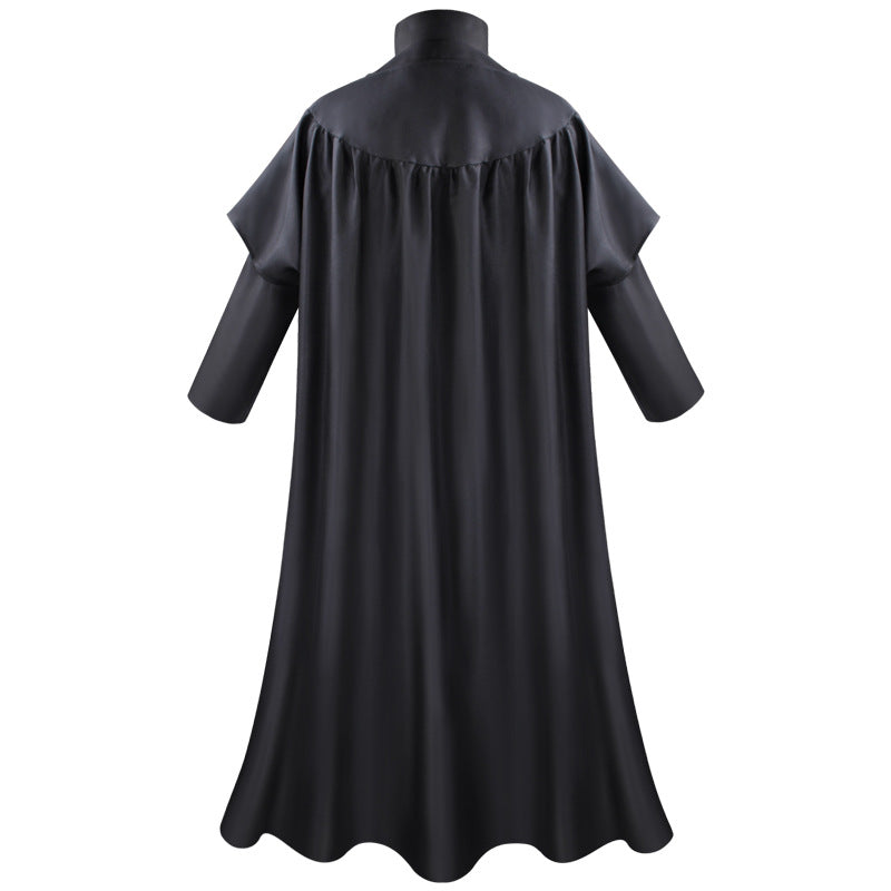 Halloween cos costume Harry Potter costume Professor Snape cosplay costume robe stage performance