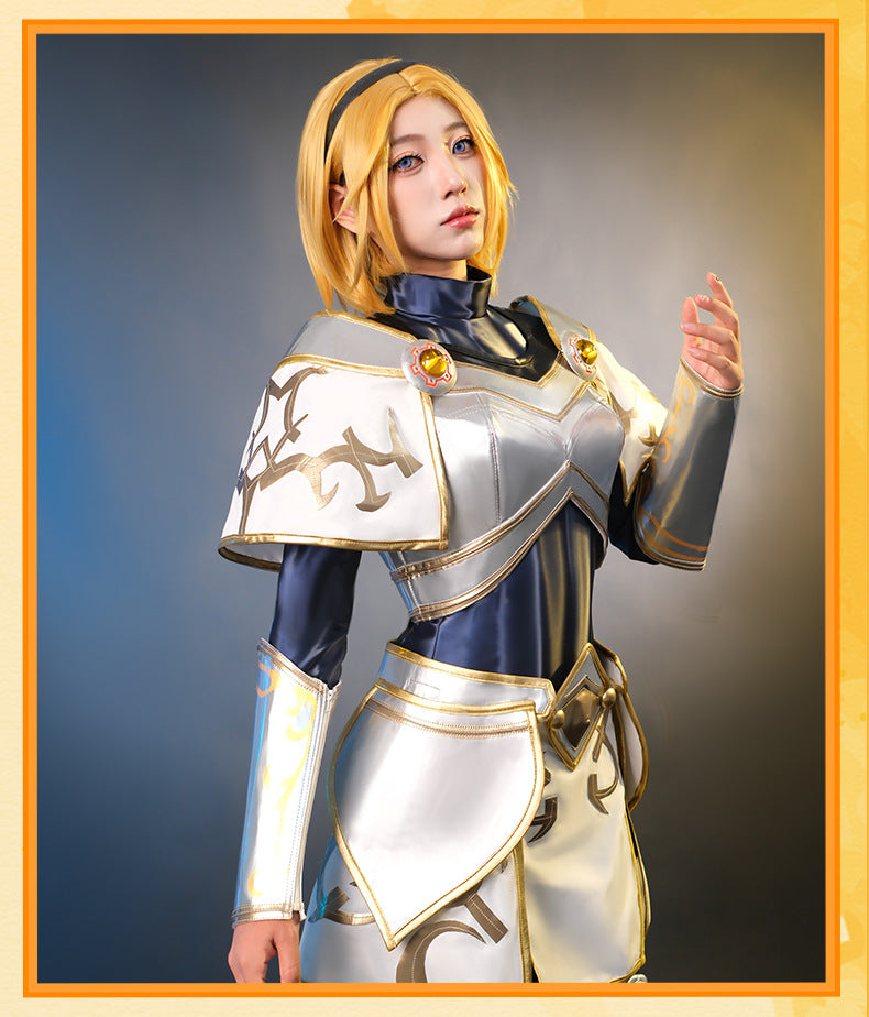 League of Legends cosplay costume, Radiant Girl, Lacus cosplay costume, anime game, C-suit, women's clothing