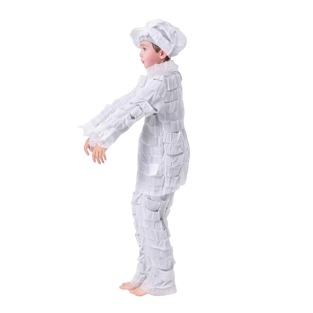 Children's Mummy Halloween Cosplay Costume Role Play Performance Clothing Festival Costume