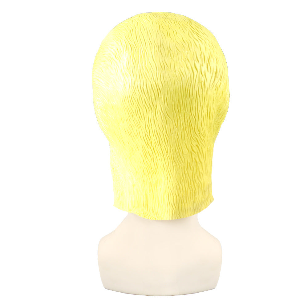 Latex duck mask Little yellow duck dance mask Halloween animal mask goose head cover cosplay props