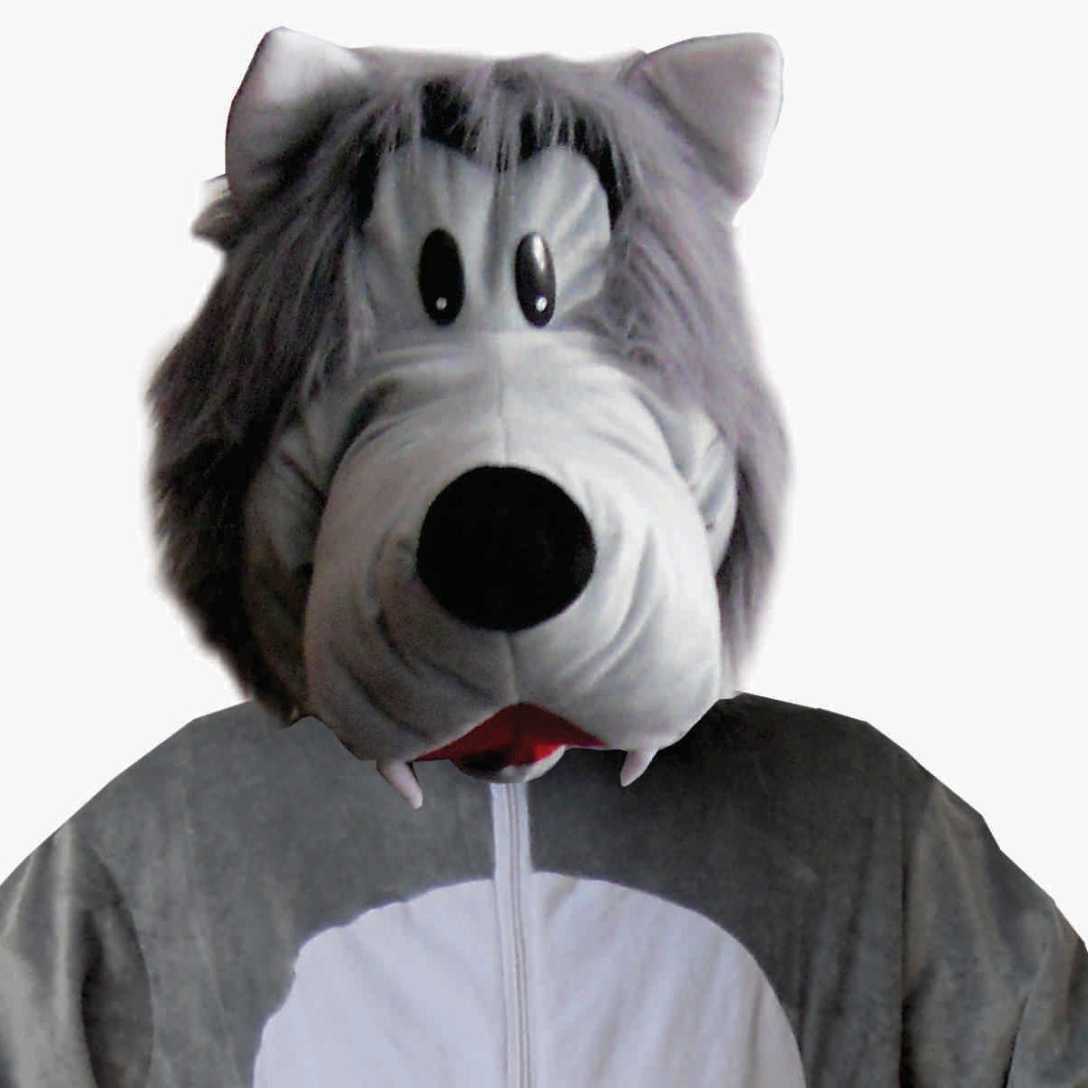 Gray Wolf Mascot