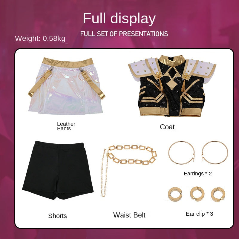 Kpop Devil Hunting Group Zoe cos Costume Costume Cosplay anime Animation Costume