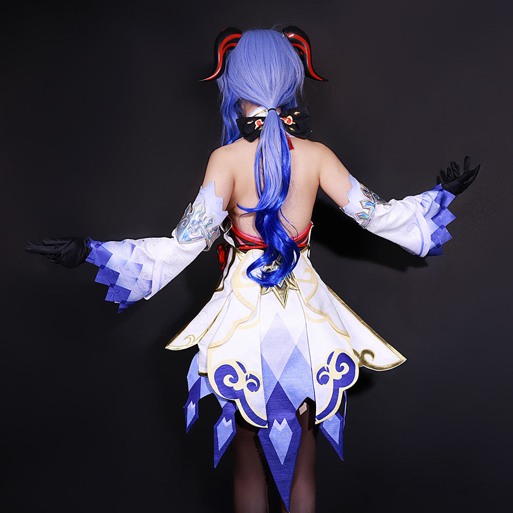 Genshin Impact's high matching Ganyu cosplay game costume: Li Yue, the imperial sister of the Chinese style, Miss Ganyu, cos, female