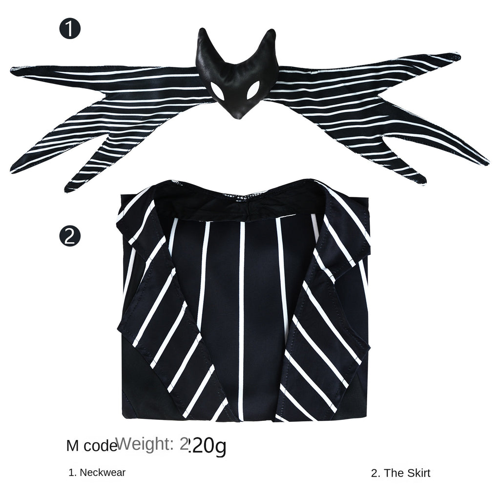 Christmas Eve Scar cosplay costume Jack Skellington Halloween costume