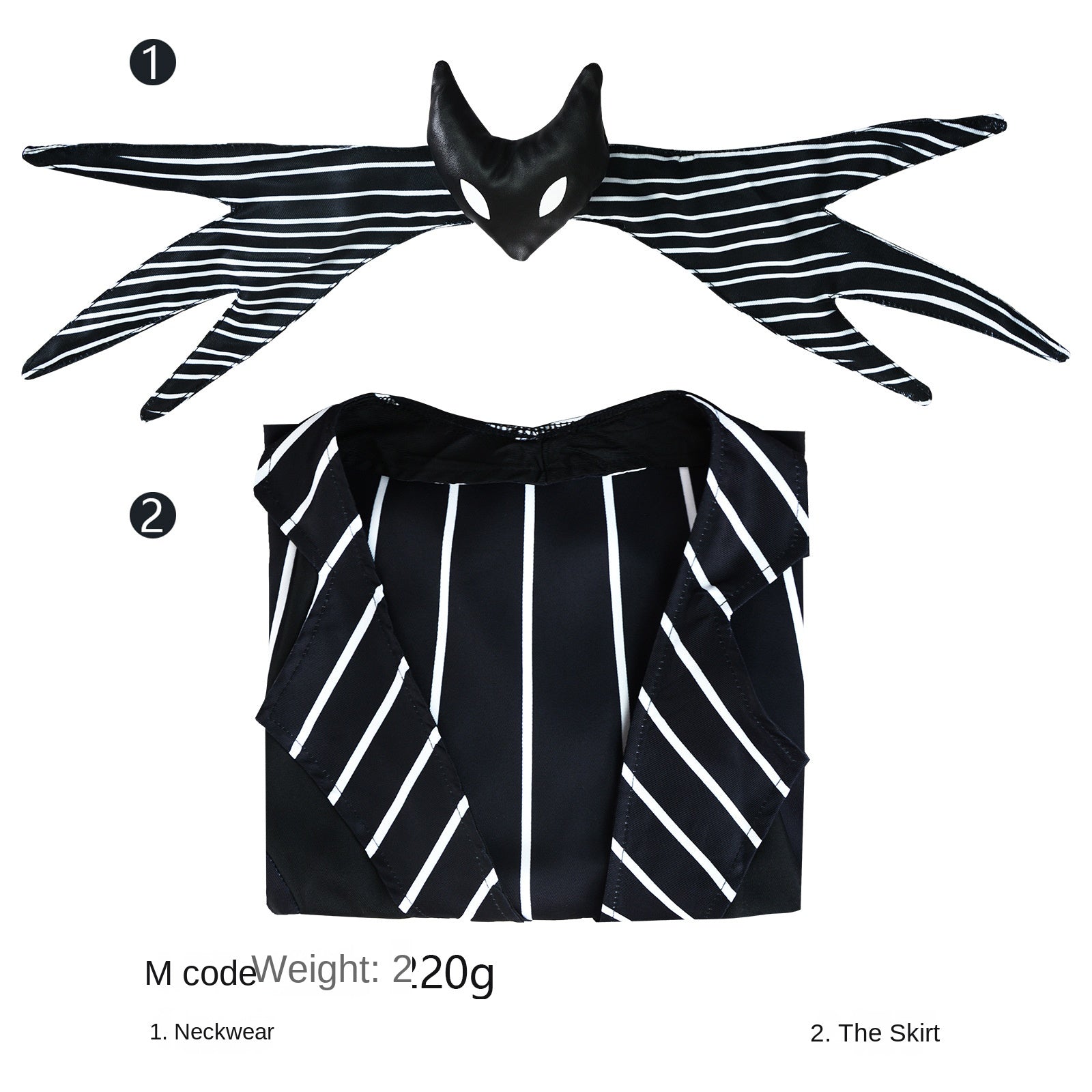 Christmas Eve Scar cosplay costume Jack Skellington Halloween costume