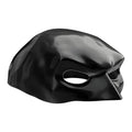 Bat Cat Avenger Mask Creative Black Cat Bat Mask Handmade Half Face Cat Mask Decorative Cat Mask for Halloween Cosplay