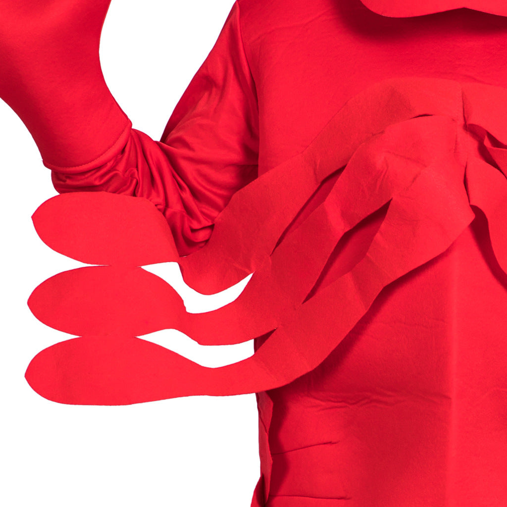 Stage props performance costume red lobster cosplay costume Halloween party costume