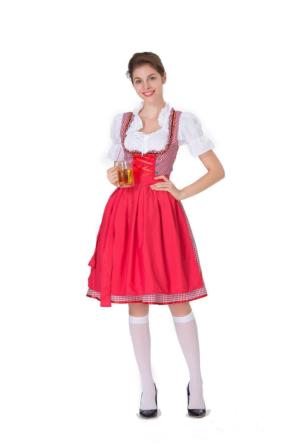 Halloween beer girl dress shapewear stage performance costume maid costume