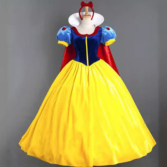 Copy of S-4XL Halloween Adult Snow White Dress Women's Costume Stage Performance Cosplay Dress In Stock