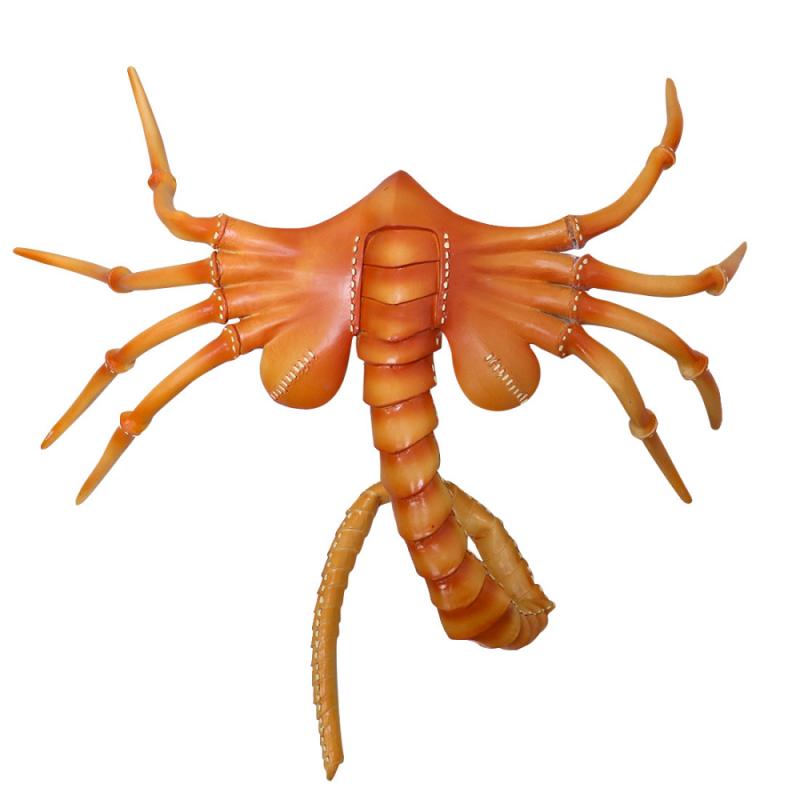 Halloween Horror Rubber Scary Half Face Bug Mask Explosion Models Latex Mask Face Hugger Scorpion Props
