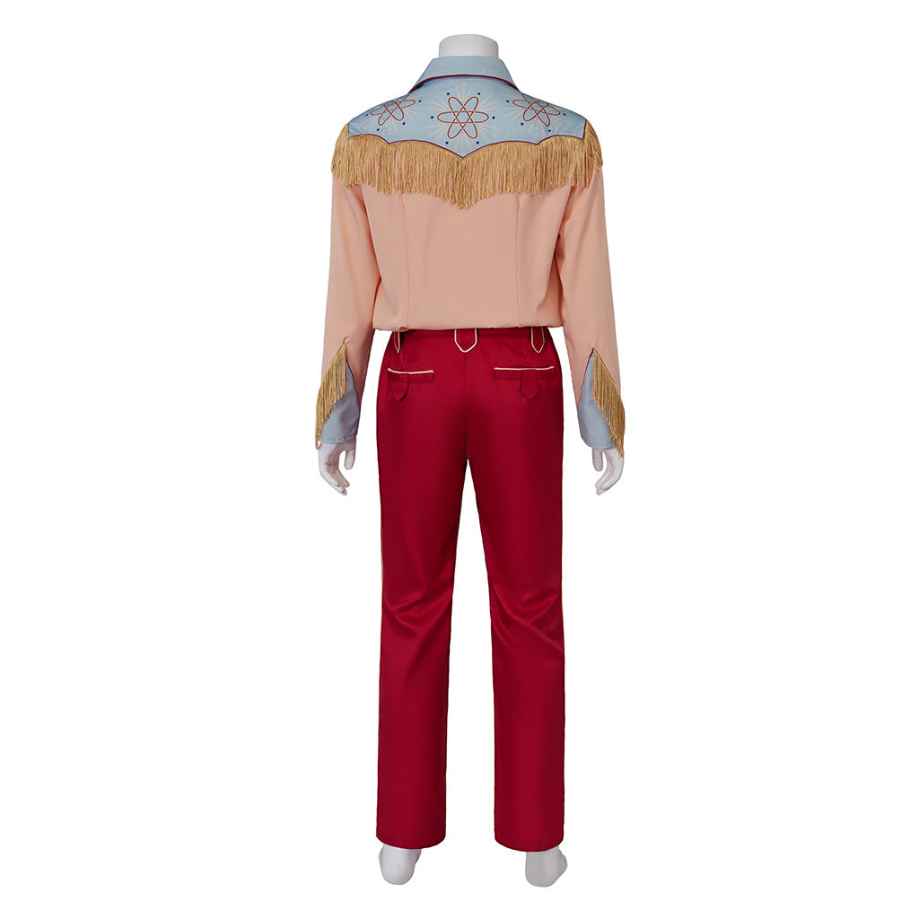 Back to the Future 3Cos Martin Western Cowboy Costume Halloween Party Cosplay Performance Costume