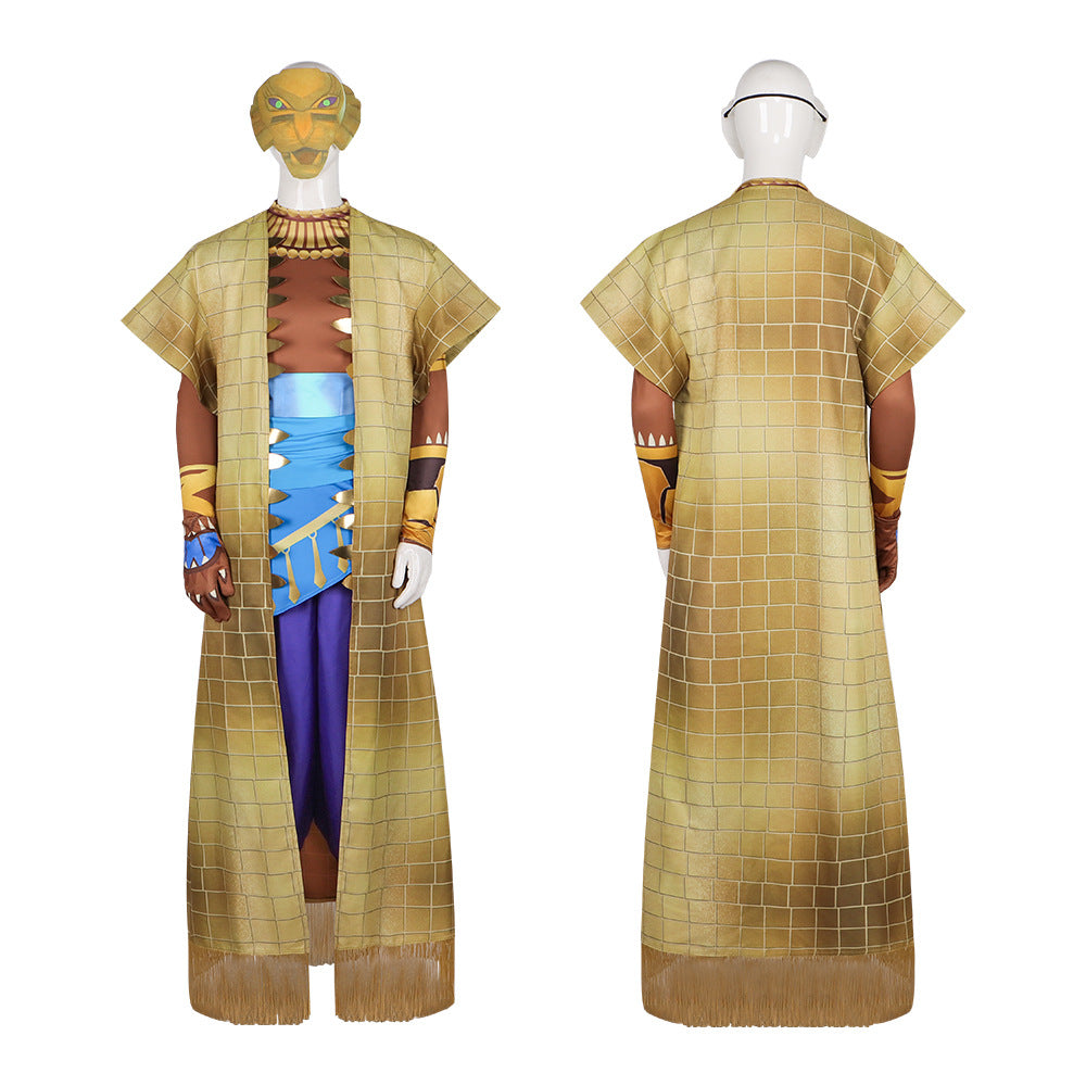 Marvel Comics Wakanda Eye Cosplay Costume Villain Lion King Style Anime Cosplay Stage Performance Costume