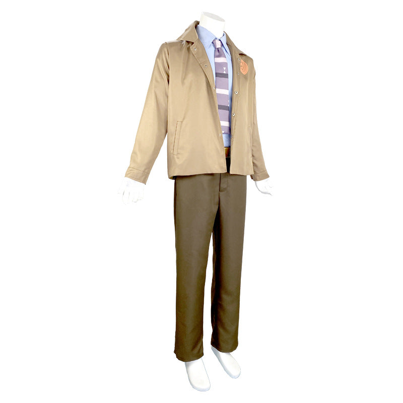 Loki Cosplay Costume Full Set Role Play Outfit Halloween Costume Ready Stock