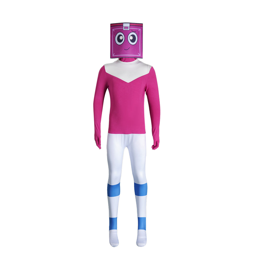 Dandy's World Cosplay Costume Jumpsuit for Halloween Performance