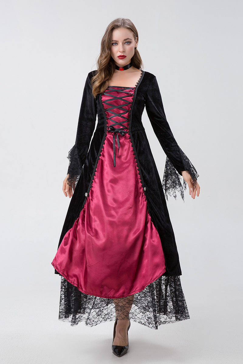 Halloween Costume  Horror Ghost Bride Zombie Costume Bar Party Vampire Devil Performance Costume