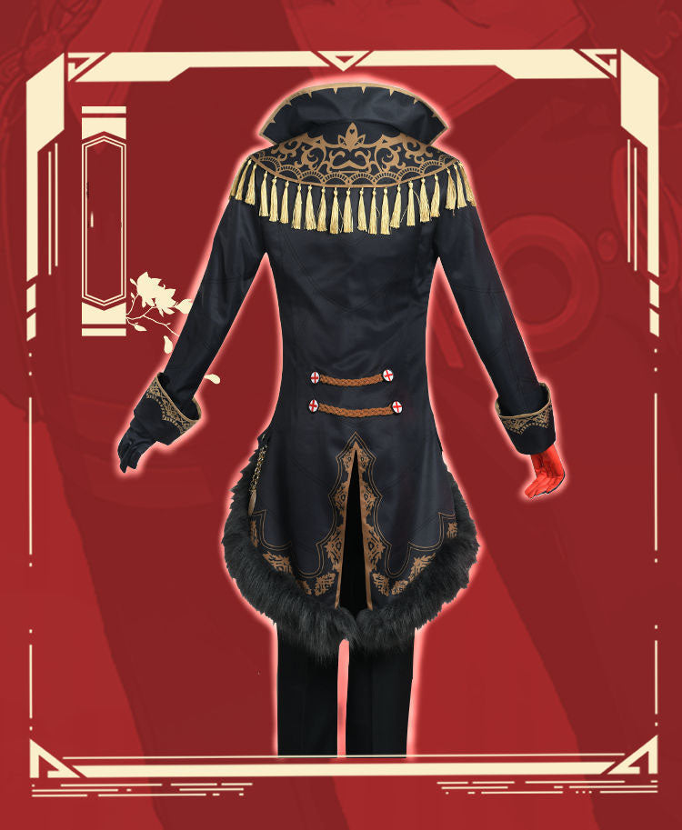 Genshin Impact cos costume Duluk cos game full suit cosplay costume men's clothes wigs shoes sword weapons