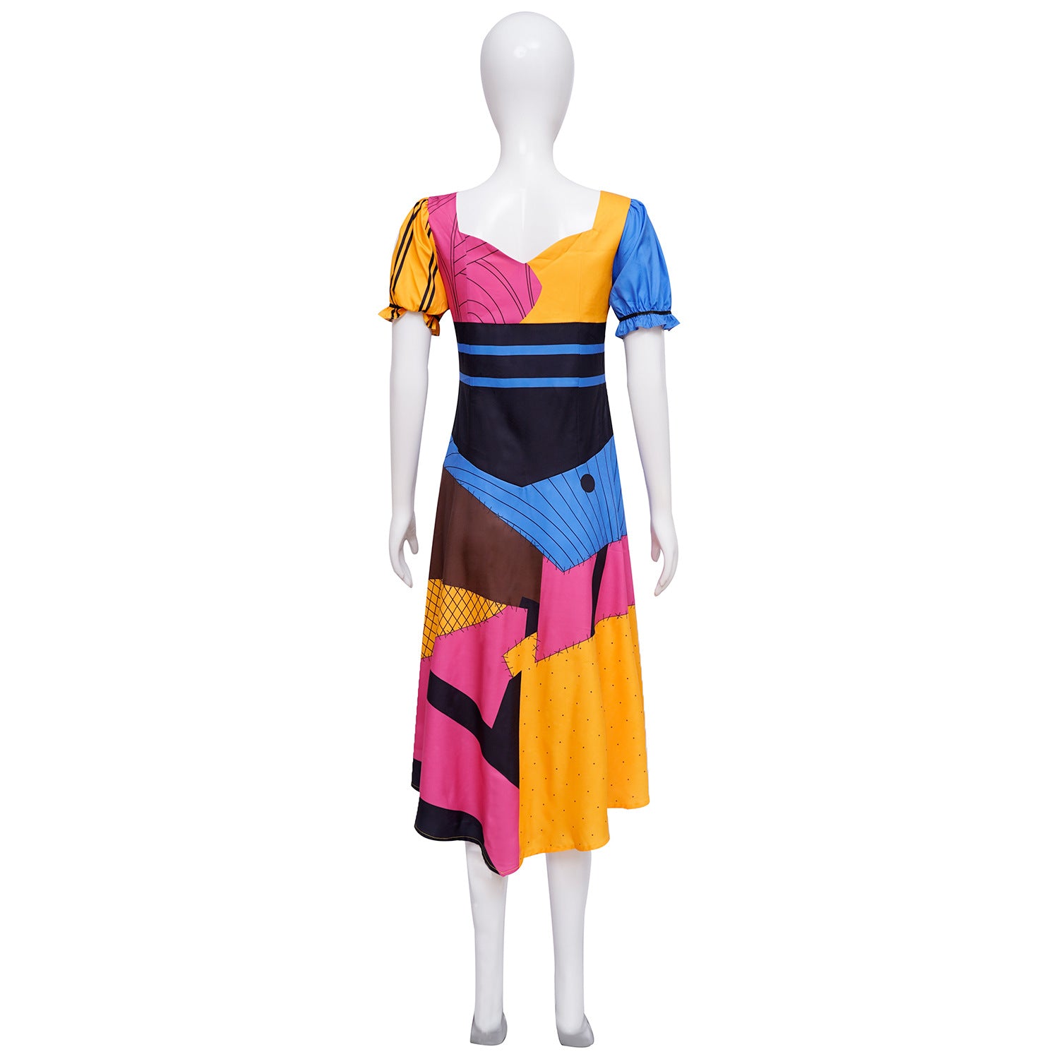 Halloween Sally Nightmare Cosplay Costume The Nightmare Before Christmas Performance Stage Costume