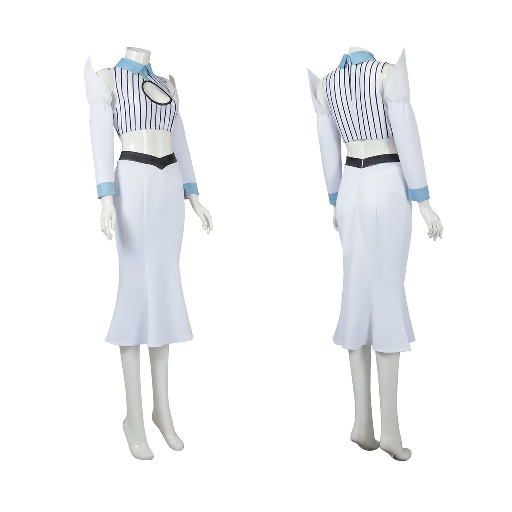 Orihime Inoue Cosplay Costume Sexy White Shirt Skirt Suit Halloween Carnival Costume
