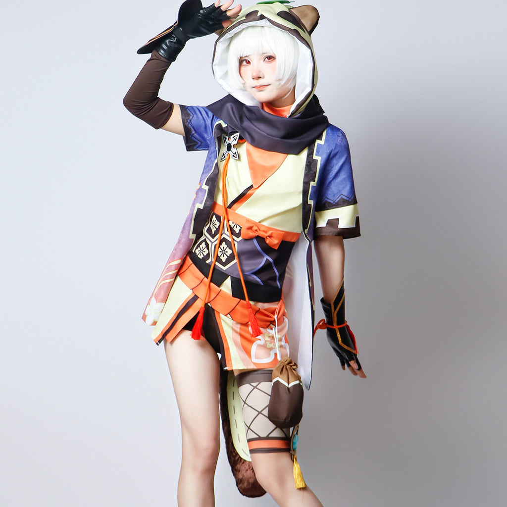 Genshin Impact COS Costume Luoli Women's Costume Naruto Morning Grapefruit Cosplay Game Animation anime Costume Women