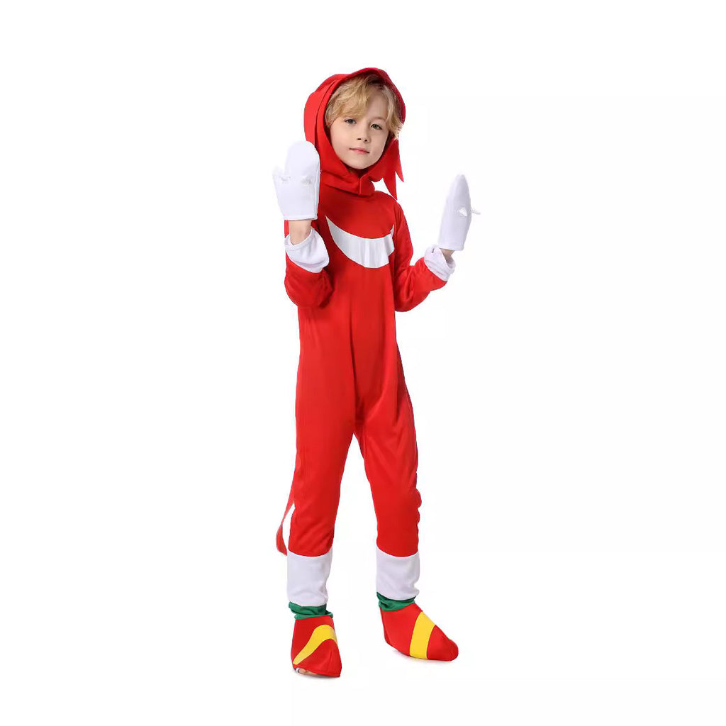 Halloween Costume Hedgehog Blue Sonic Costume Super Sonic the Hedgehog Performance Outfit