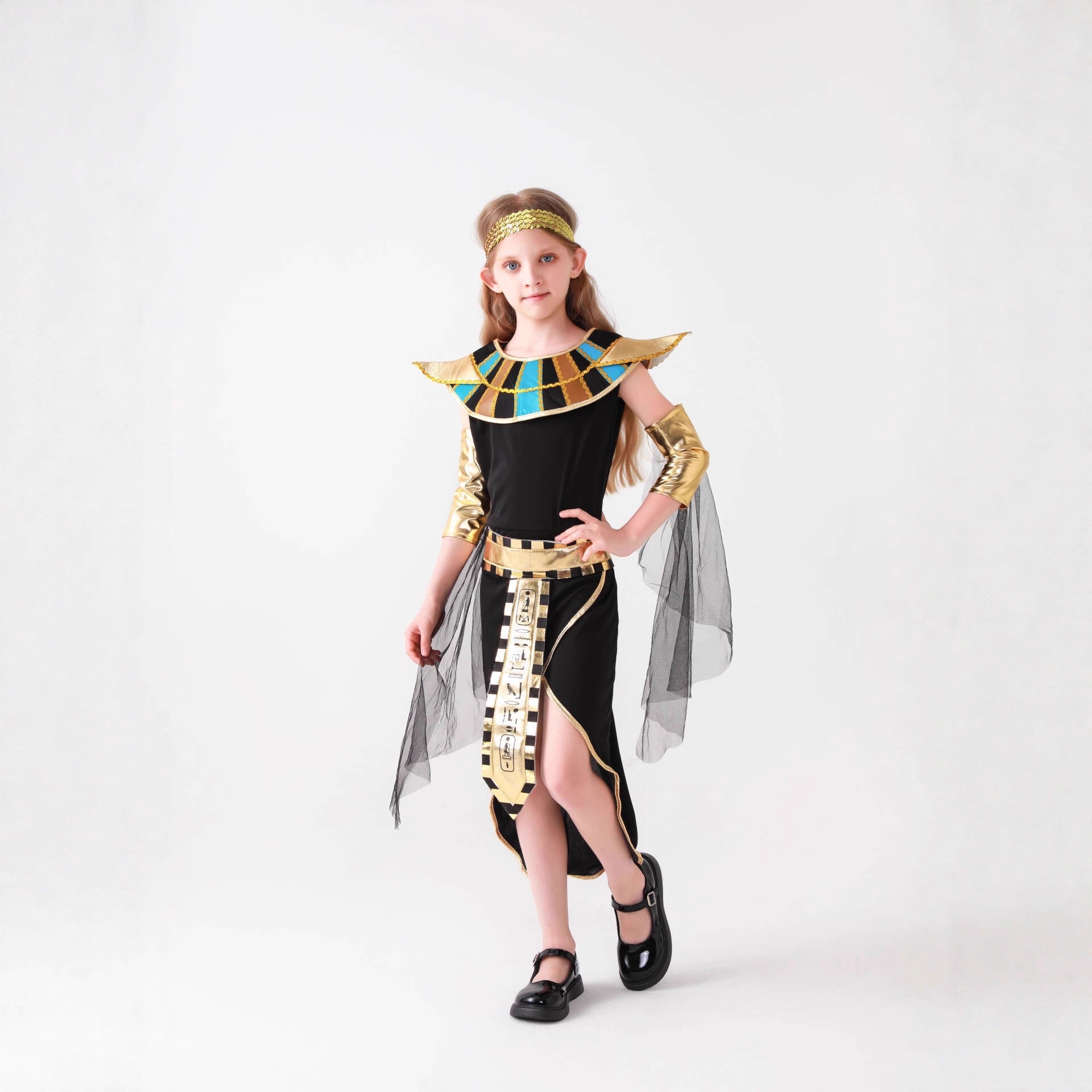 Cosplay Costume Children's Halloween Costume Egyptian Pharaoh Costume Role Play Costume In Stock Manufacturer