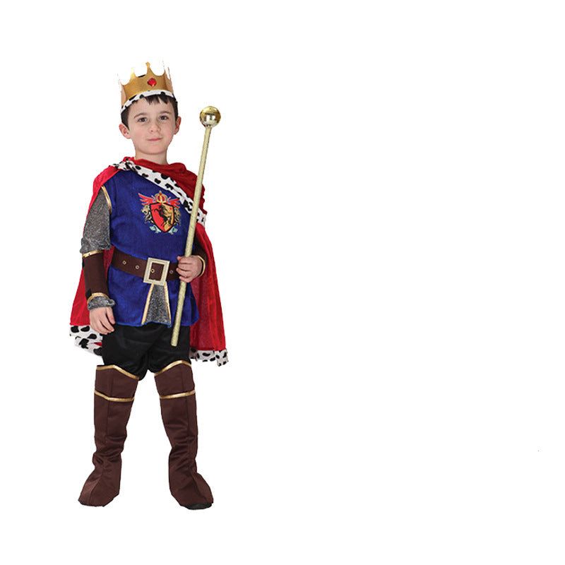 Children's party costume King costume minister costume liar costume emperor's new costume props King costume