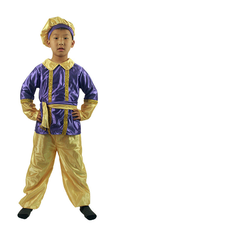 Children's party costume King costume minister costume liar costume emperor's new costume props King costume