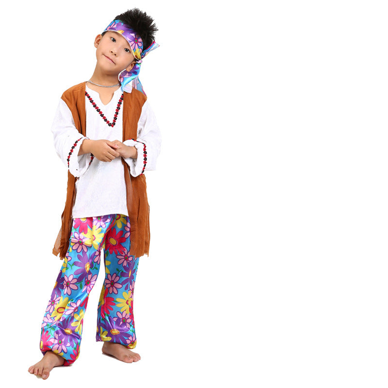 Children's party costume King costume minister costume liar costume emperor's new costume props King costume