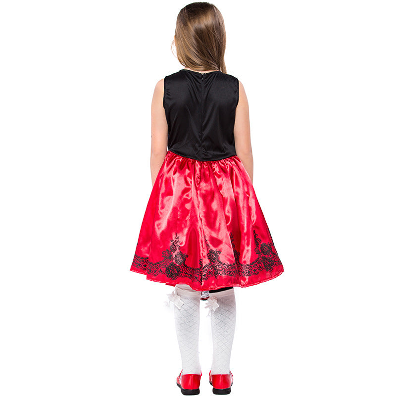 halloween costume child girl Little Red Riding Hood costume halloween Masquerade ghost festival Amazon costume