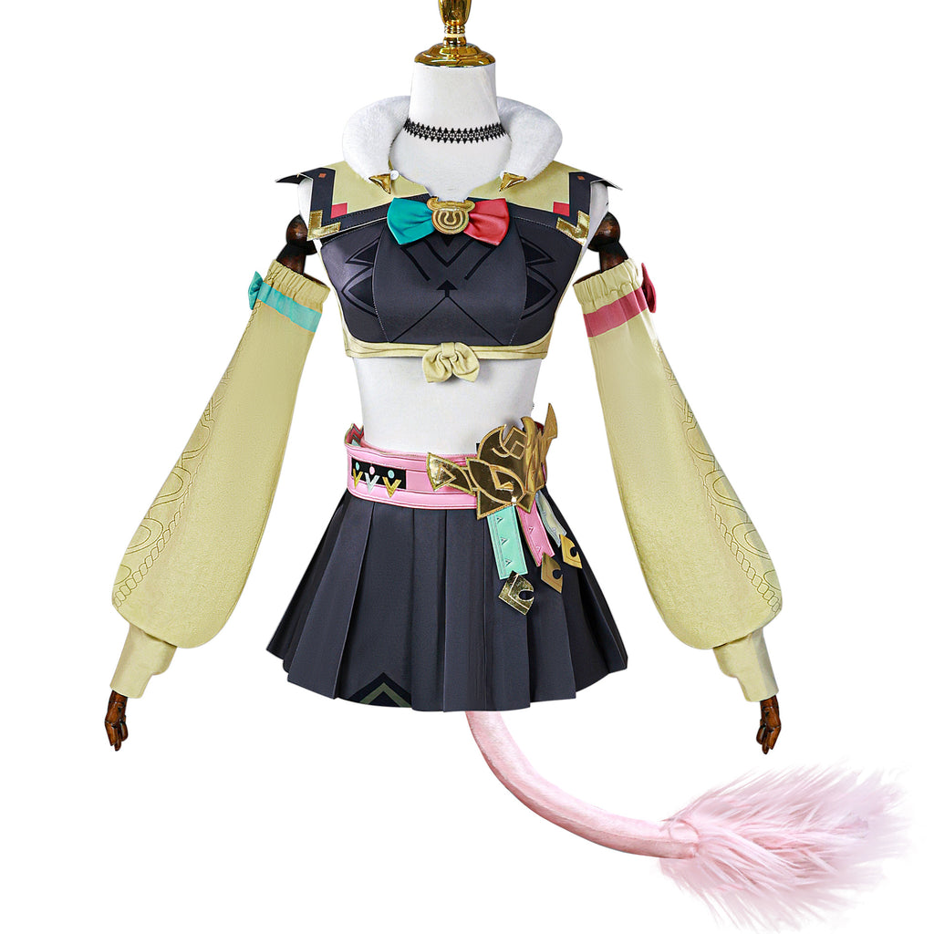Varesa Cosplay Costume: Genshin Impact Varesa Character Role-Playing Costume