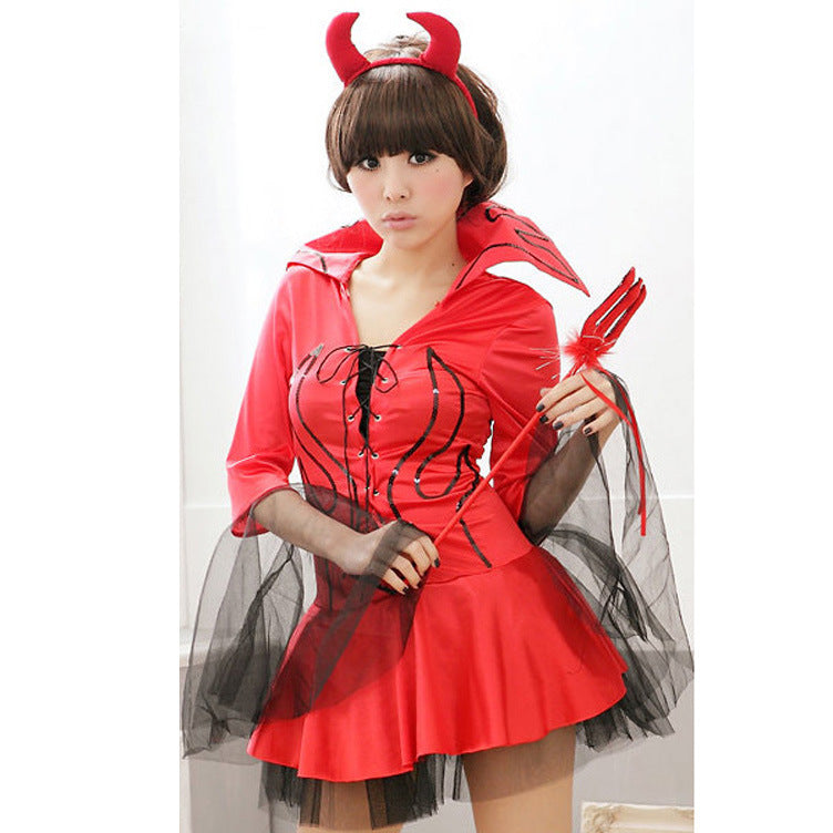 S-XL Vampire Demon Costume for Women