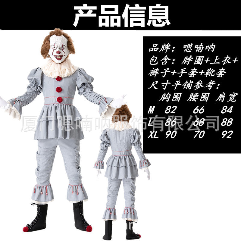 New Pennywise IT Halloween Cosplay Costume
