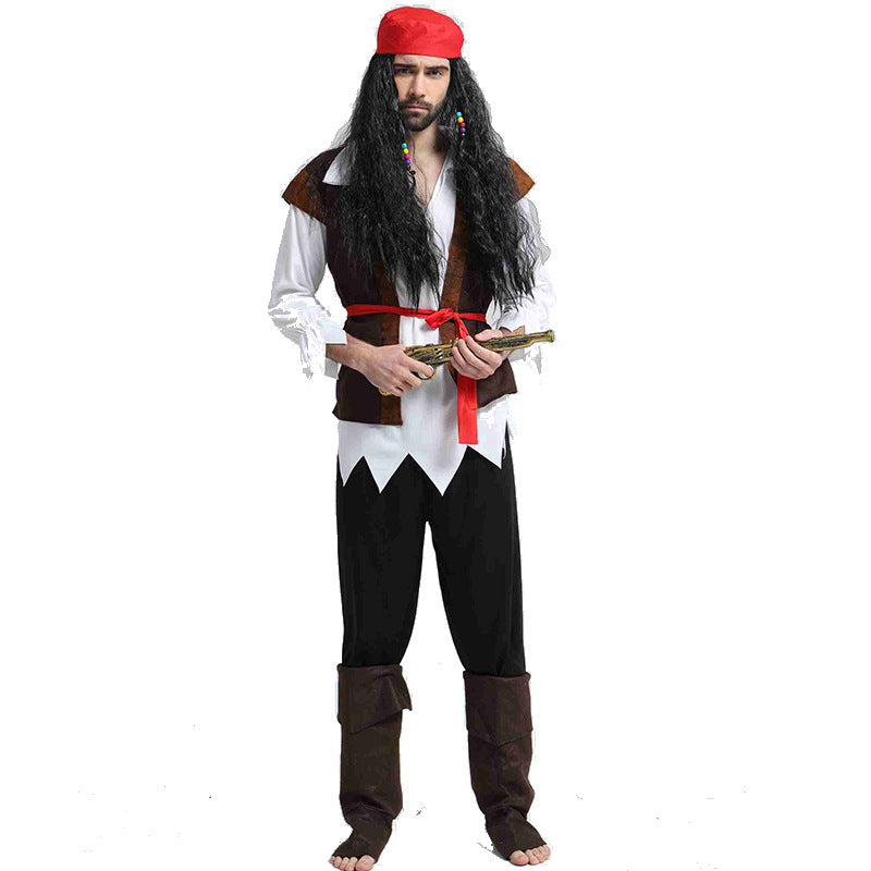 cosplay Halloween adult dress up costume clothing pirate costume adult pirate costume