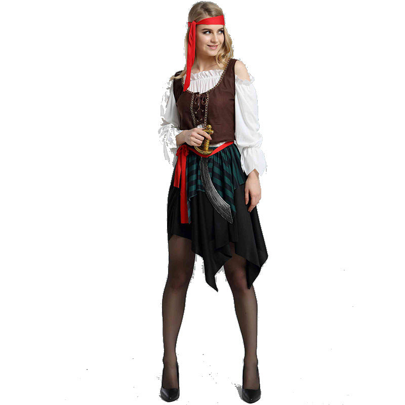 cosplay Halloween adult dress up costume clothing pirate costume adult pirate costume