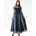 European American Lady Vampire Bride Dress
