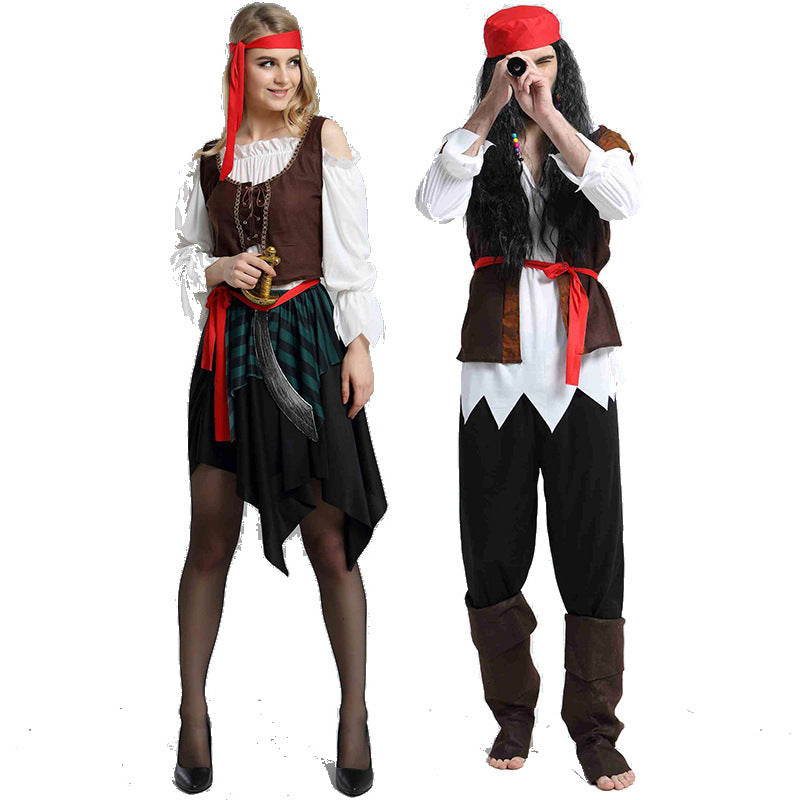cosplay Halloween adult dress up costume clothing pirate costume adult pirate costume