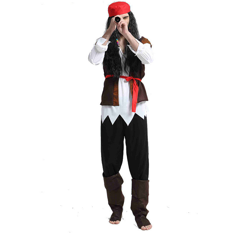 cosplay Halloween adult dress up costume clothing pirate costume adult pirate costume