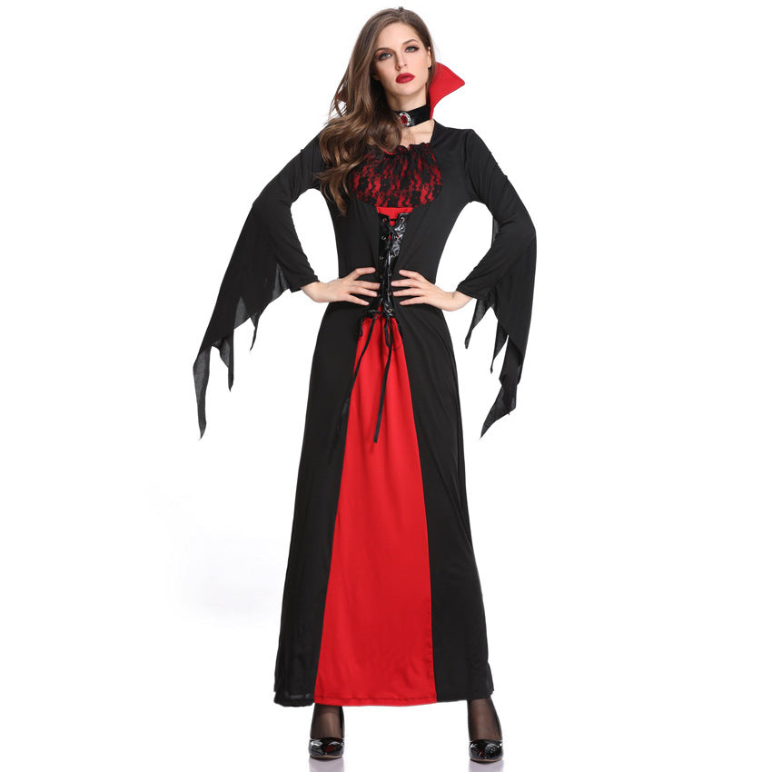 M-XL Halloween Vampire Witch Dress