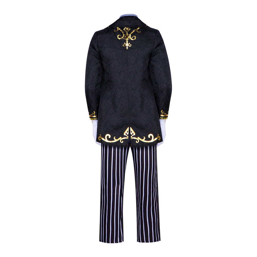 Fifth Personality Cosplay Costume Undertaker Izo Karl Jinxman Cosplay Costume Halloween Game Anime Costume