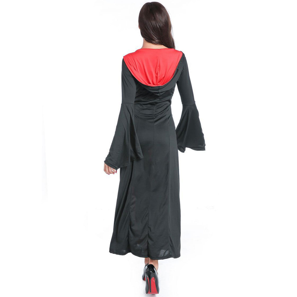 European Vampire Dress Halloween Witch Costume
