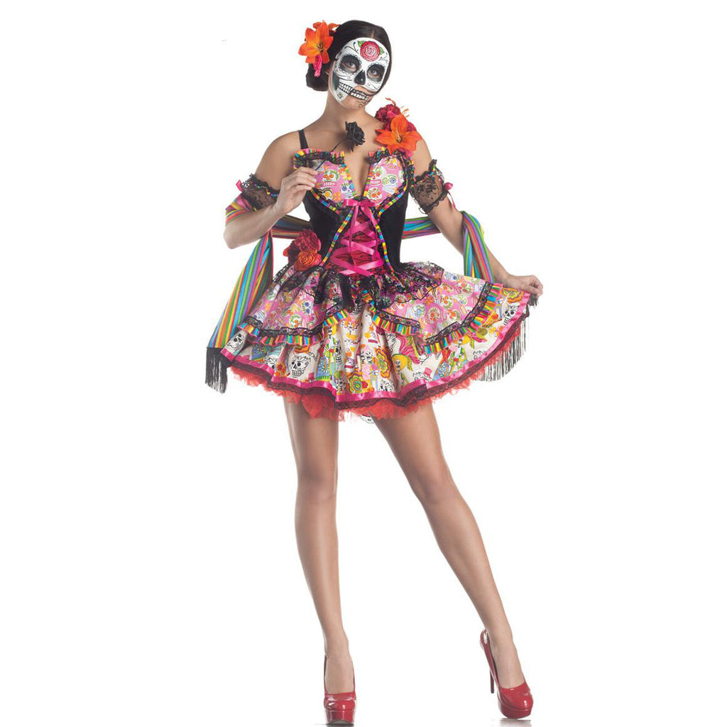 M-XL Halloween Vampire Bride Costume