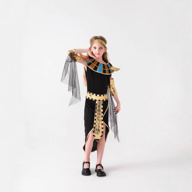 Cosplay Costume Children's Halloween Costume Egyptian Pharaoh Costume Role Play Costume In Stock Manufacturer