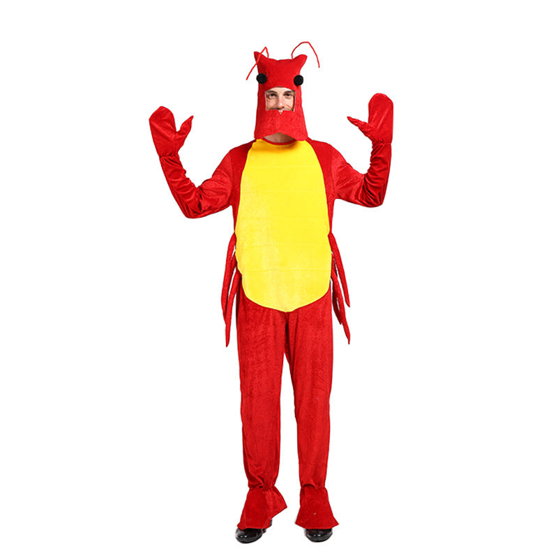 New stage performance costume lobster suit annual meeting school celebration cosplay costume