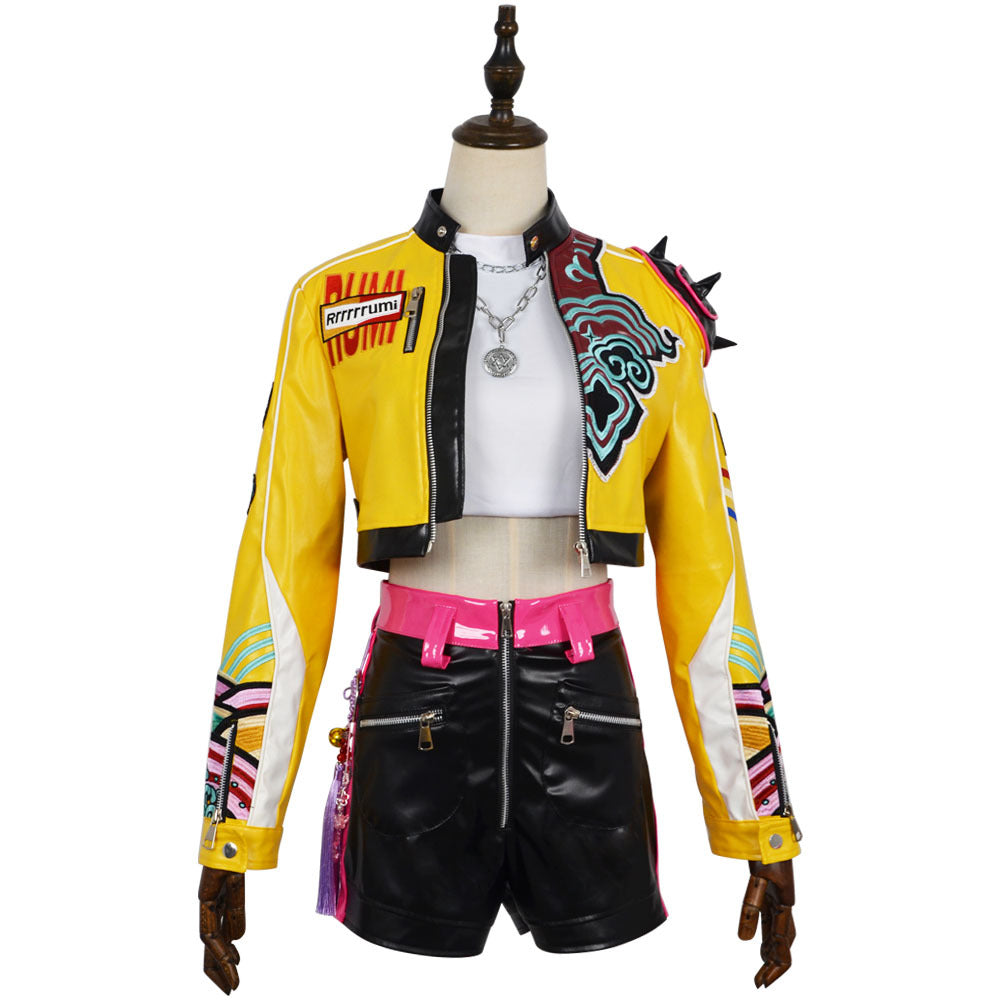 K-POP Witch Hunt cosplay costume Rumi embroidery Zoe cosplay Mira Halloween performance costume
