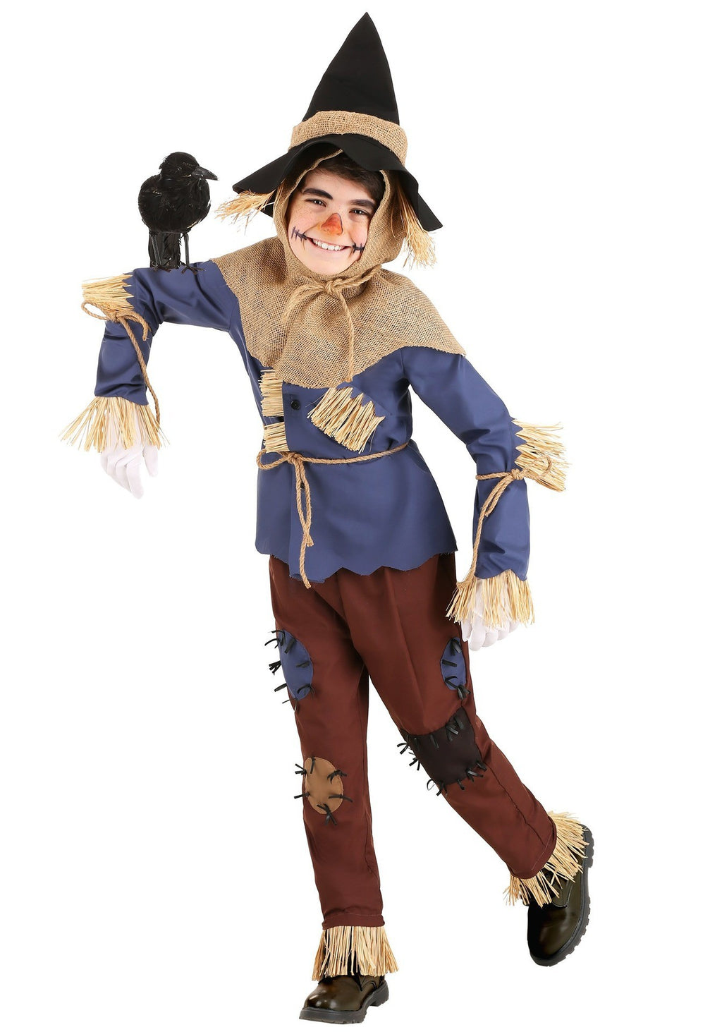 Copy of Halloween Costume Wizard of Oz Scarecrow Cosplay Children Adult Parent-Child Drama Performance Outfit