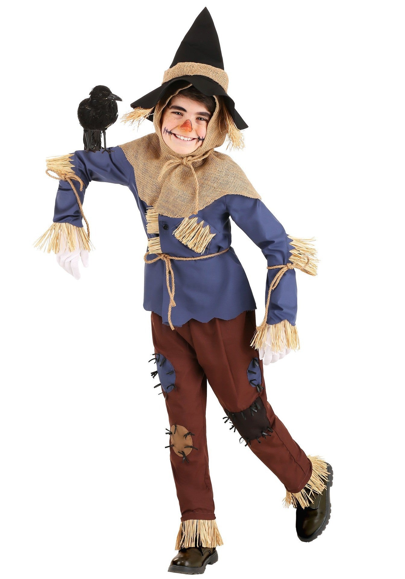 Copy of Halloween Costume Wizard of Oz Scarecrow Cosplay Children Adult Parent-Child Drama Performance Outfit